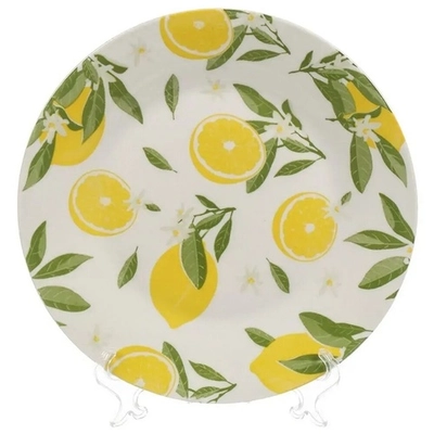 Тарелка обеденная Лимоны 23 см