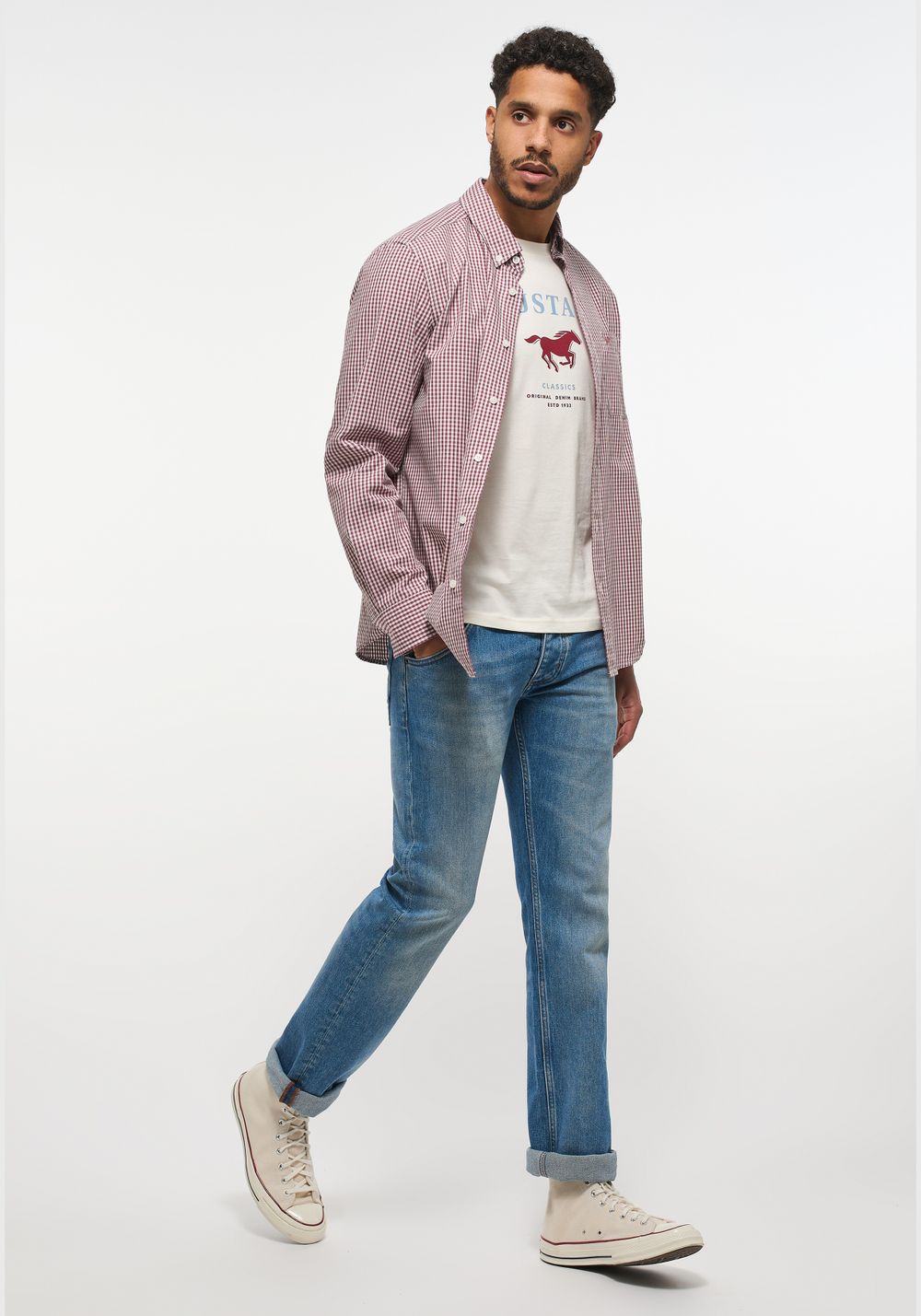 Рубашка Clemens gingham SH 1013476-12401