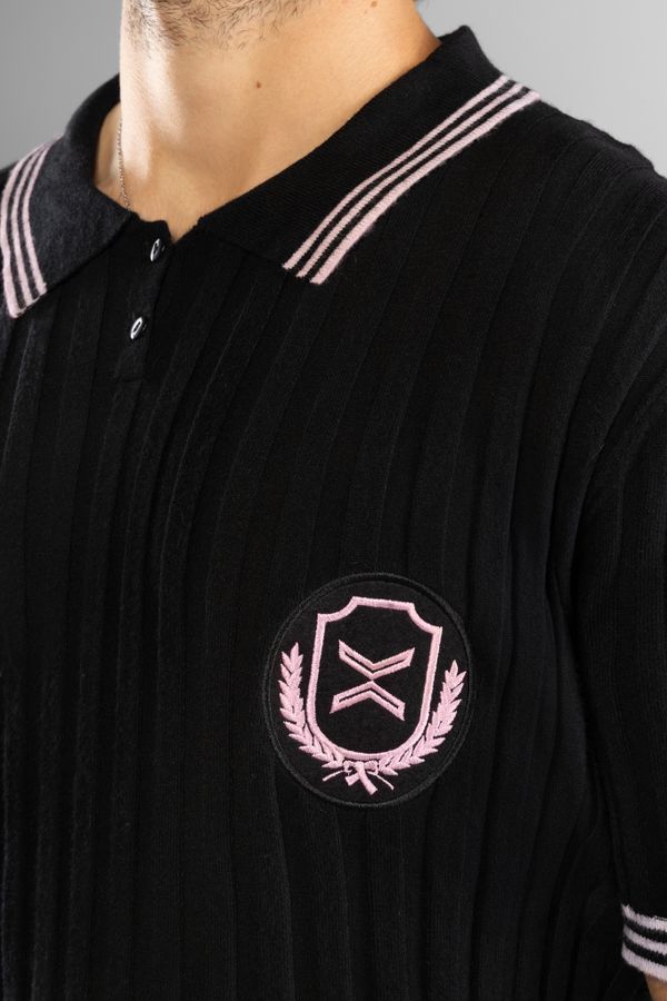 Поло Basic чёрное - фото 5