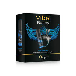 Orgie Vibe! Bunny - Набор с вибрирующим гелем Sexy Vibe и виброкольцом