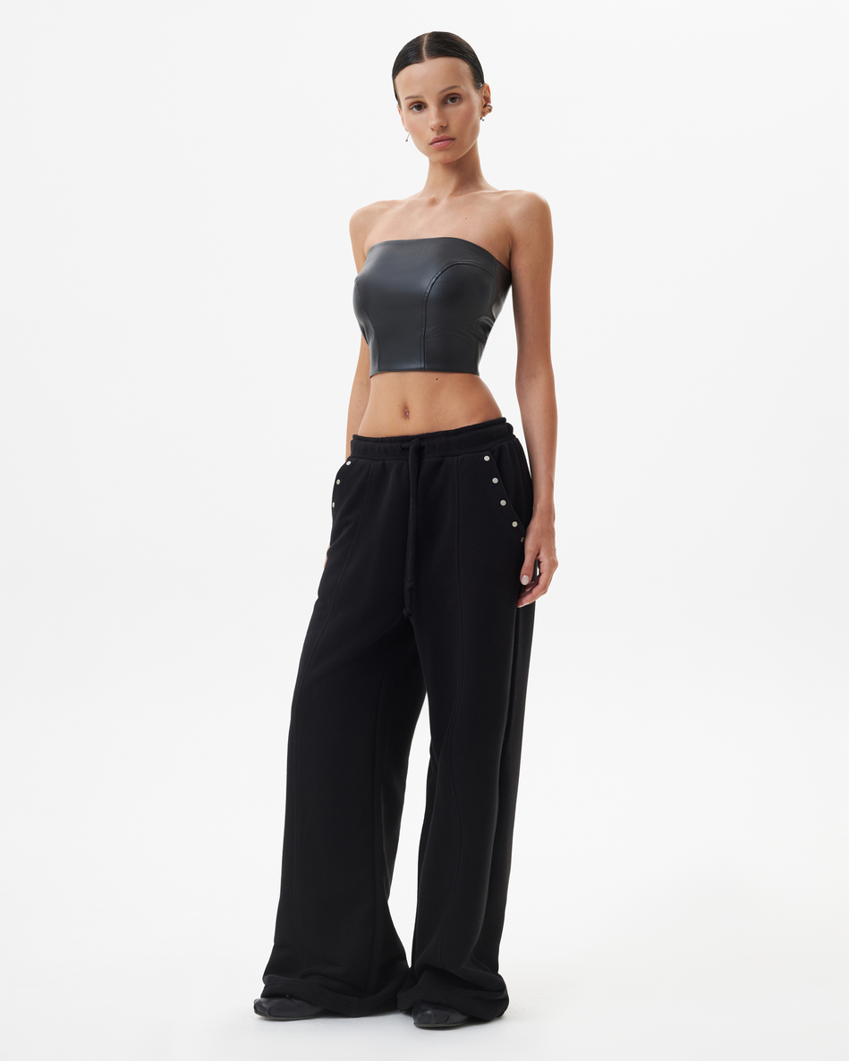 BLACK LOUNGE PANTS