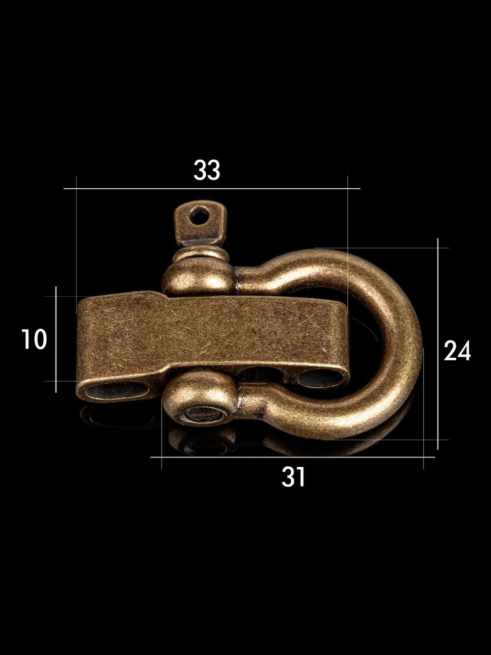 Застежка шакл для браслета