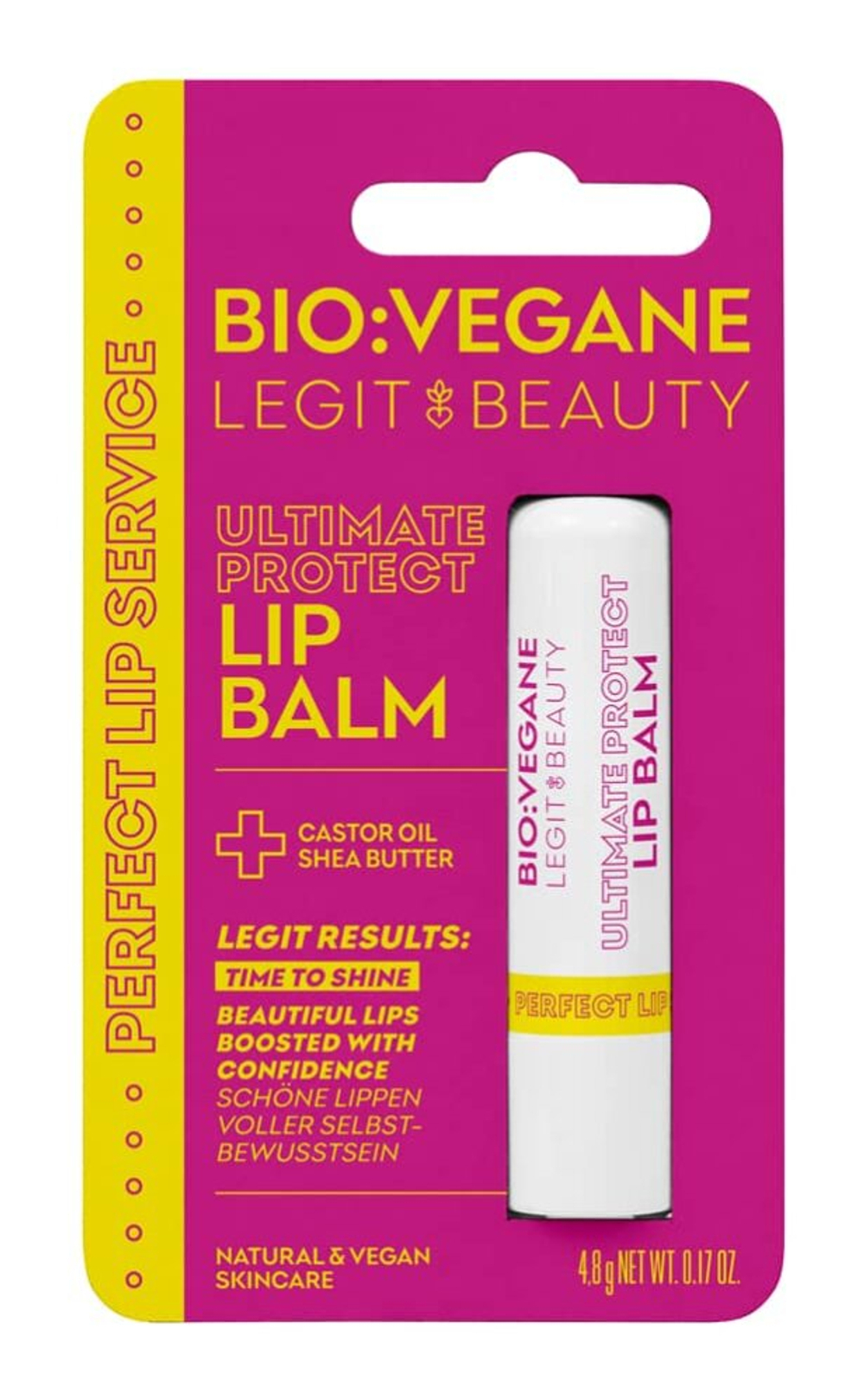 BIO:VEGANE Бальзам для губ Ultimate Protect, 5 гр