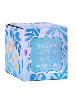 Свеча ароматическая Водяная лилия и мята (00-7080)