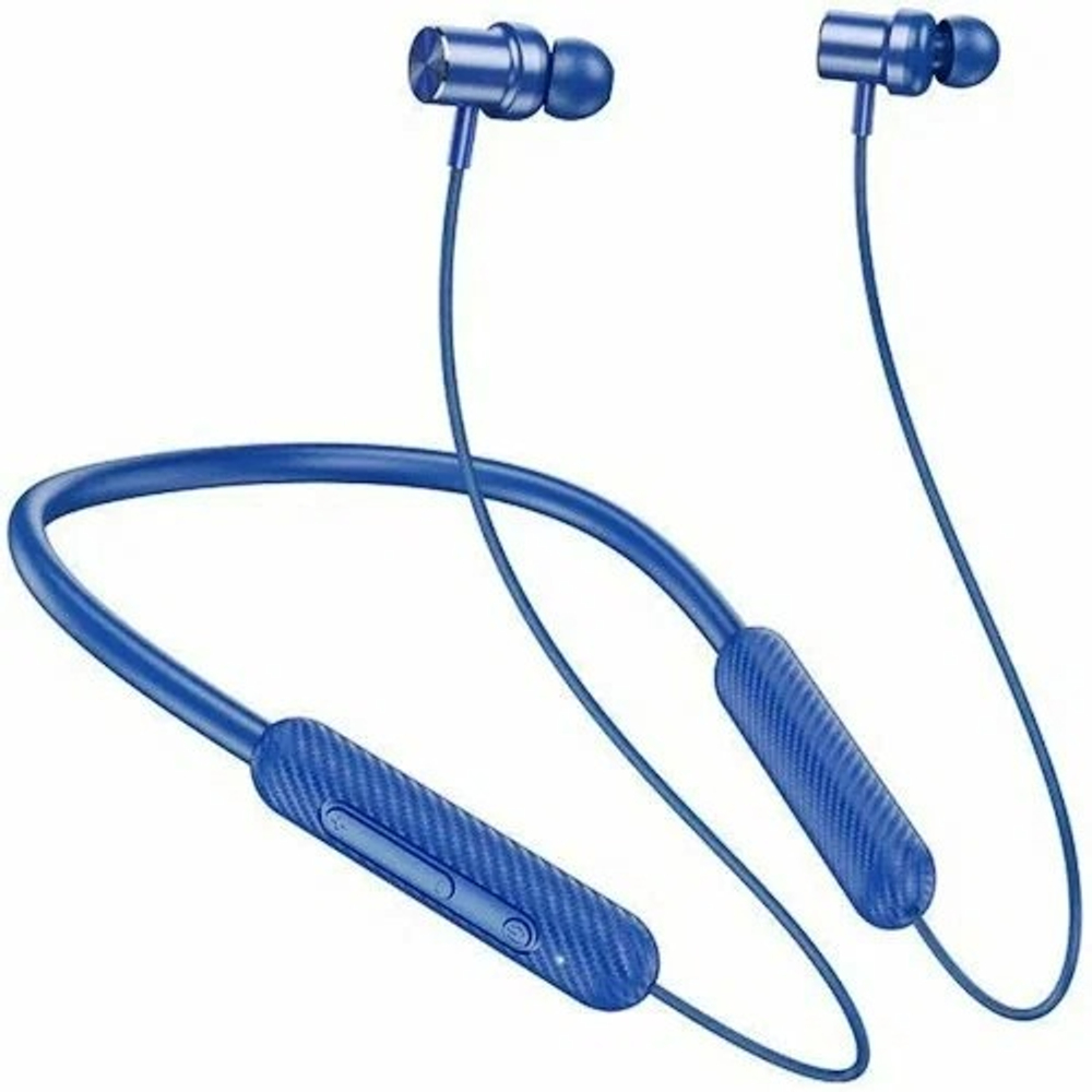 Проводные наушники Hoco ES70 Armour neck-mounted BT earphones Blue
