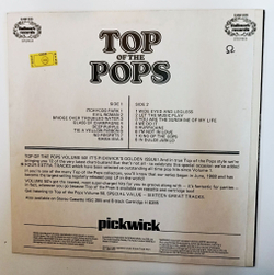 Винтажная виниловая пластинка LP Сборник Top Of The Pops Vol. 50 Special 50th Edition (UK 1976)