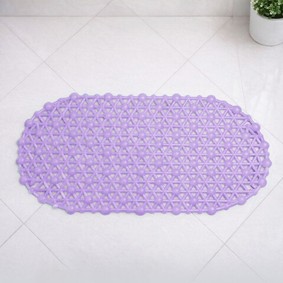 Коврик для ванной матовый Паутинка 37*66см (лаванда)