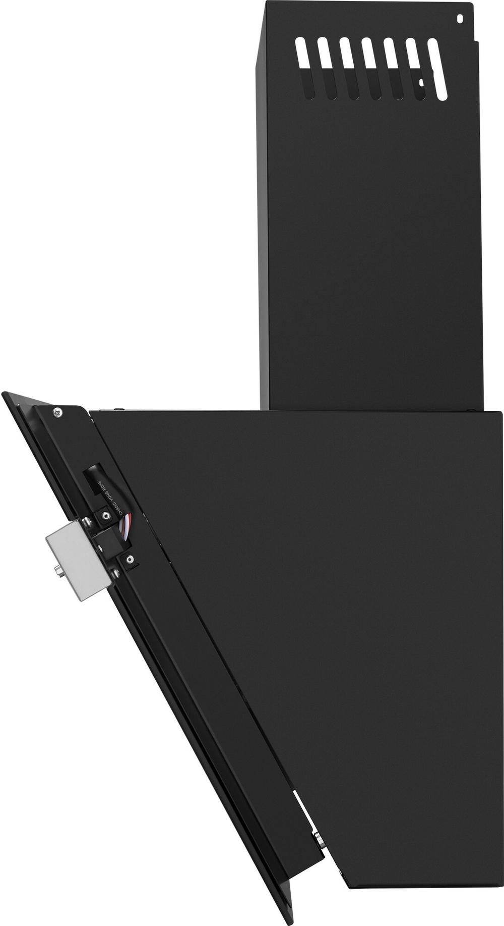 Кухонная вытяжка MAUNFELD Bridge Line 50 черный\вставка сатин фото 4