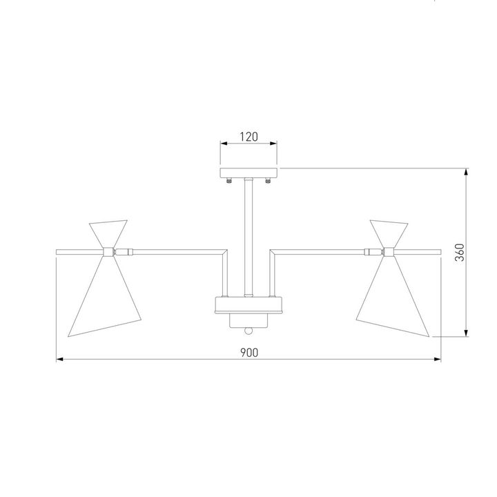 Потолочная люстра Eurosvet Apart 70114/8 белый