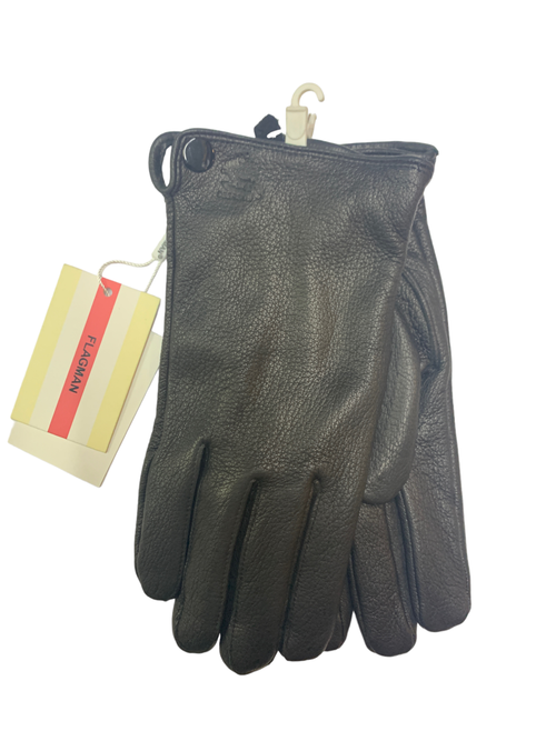 Перчатки. Мужские. Материал верха: Кожа оленя. Подклад: Трикотаж-шерсть. 5 шт в упаковке.