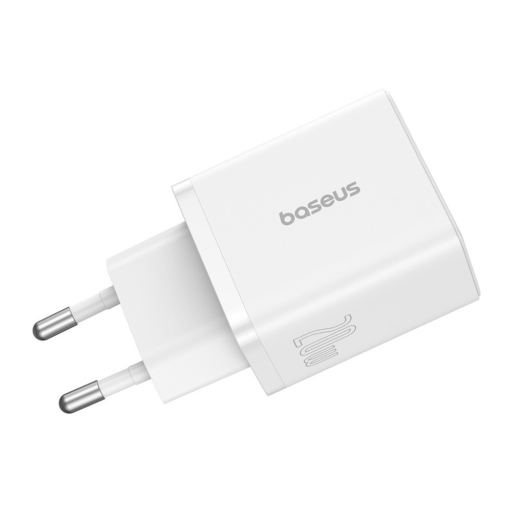 Зарядное устройство Baseus Cube C+U 20W - Moon White