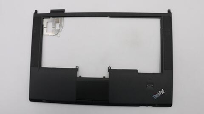 Верхняя панель клавиатуры (топкейс) для ноутбука Lenovo ThinkPad T420 / T420i (for FingerPrint) черная (04W1371), оригинал