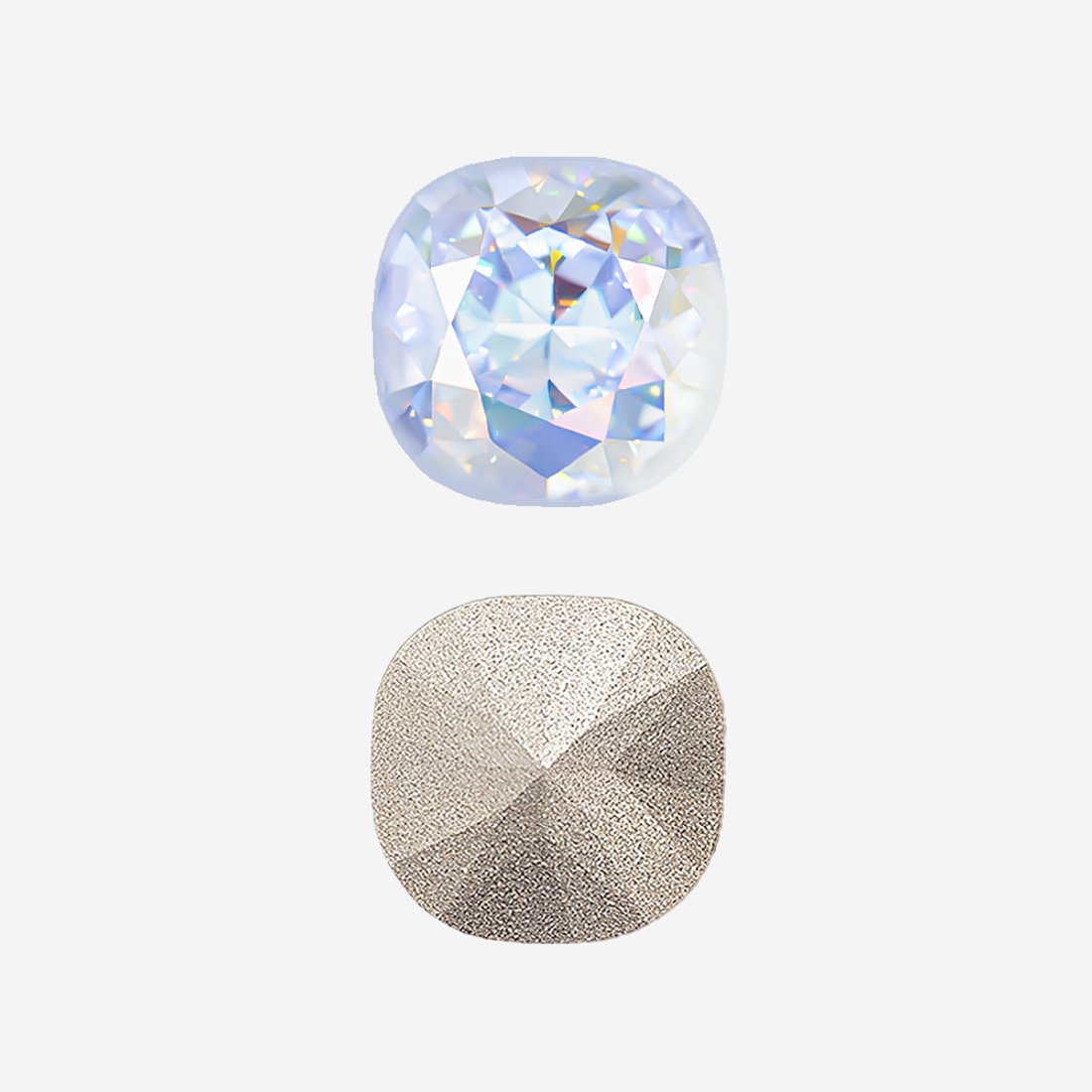 Кристалл Кушон (Сushion), оттенок "Лавандовый Туман"/"Lavender Mist", 10мм