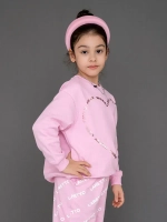 Свитшот для девочки, розовый