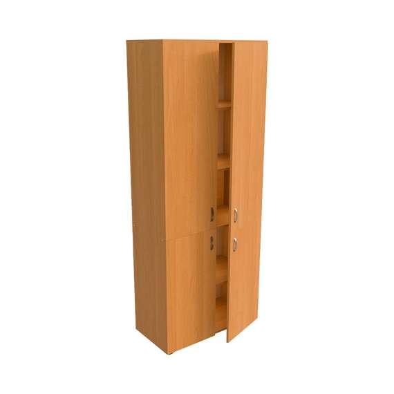 Шкаф закрытый ЛФ217.1 800х406х2000, ольха