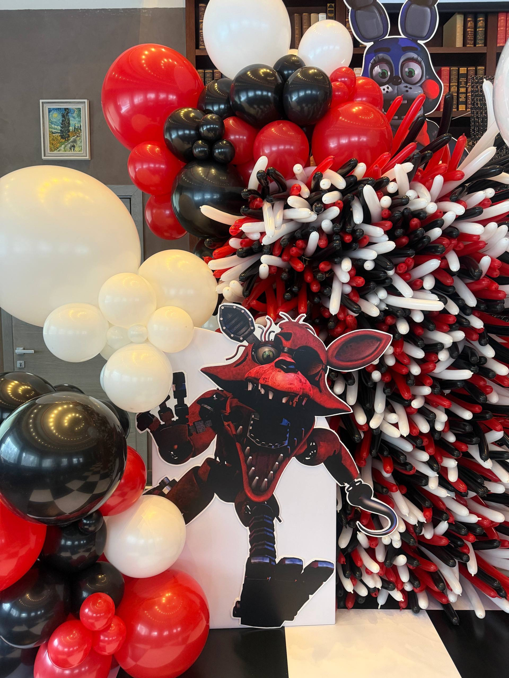 Фотозона пайетка черная/шдм №4681