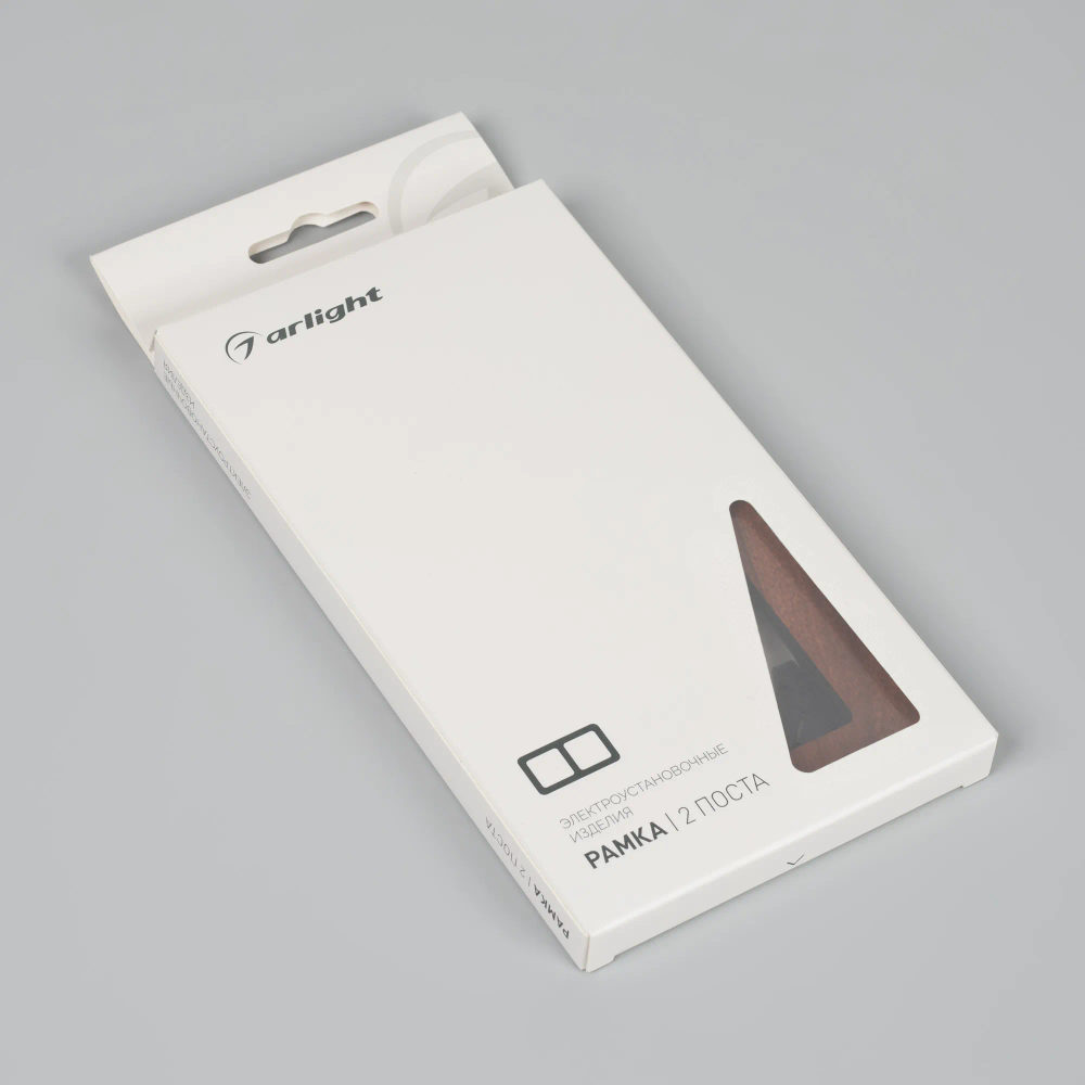 Рамка из натурального дерева FRM-XSILO-WD-2-NL (Arlight, -) 050871