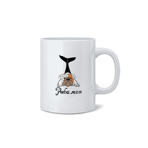 Кружка  "Английский - рыба моя"