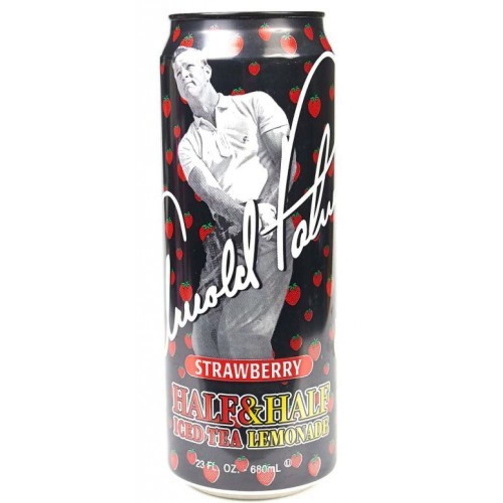 Холодный чай Arizona Half and Half iced tea Lemonade Strawberry 680 мл, США