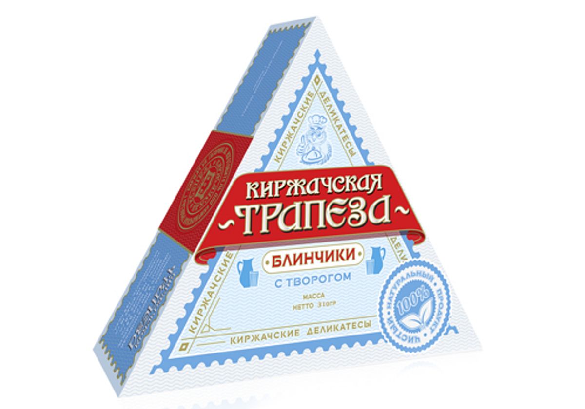 Блинчики с творогом "Киржачская трапеза", 310г