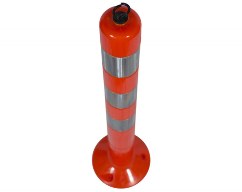 Столбик гибкий 750 мм с креплением для цепи