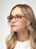 Оправа для очков для зрения пластиковая кошачий глаз