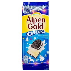Шоколад молочный Alpen Gold Oreo Milk Chocolate 37 гр