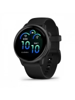 Умные часы Garmin Vivoactive 6 Slate with Black Band (010-02985-40)