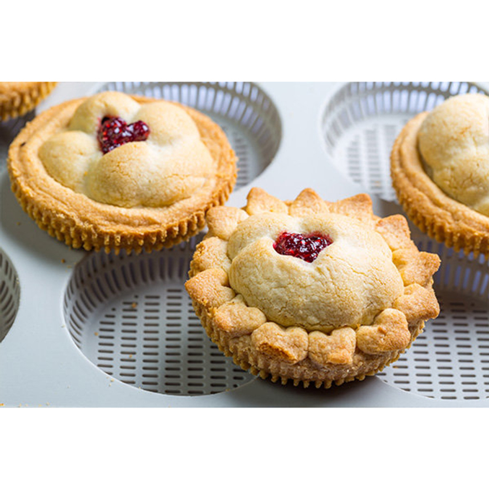 Форма силиконовая для приготовления булочек и пирожных burger bread, 20х30 см