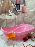 Ванна детская БУЛЬ-БУЛЬ с ковшом РАДИАН, со сливом