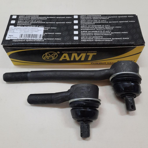 Наконечник рулевой тяги ВАЗ 2101 левый короткий, длинный АМТ