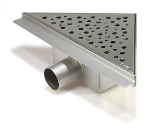 Трап триугольн.с гориз. вып. 20см гидро+сух.TIM