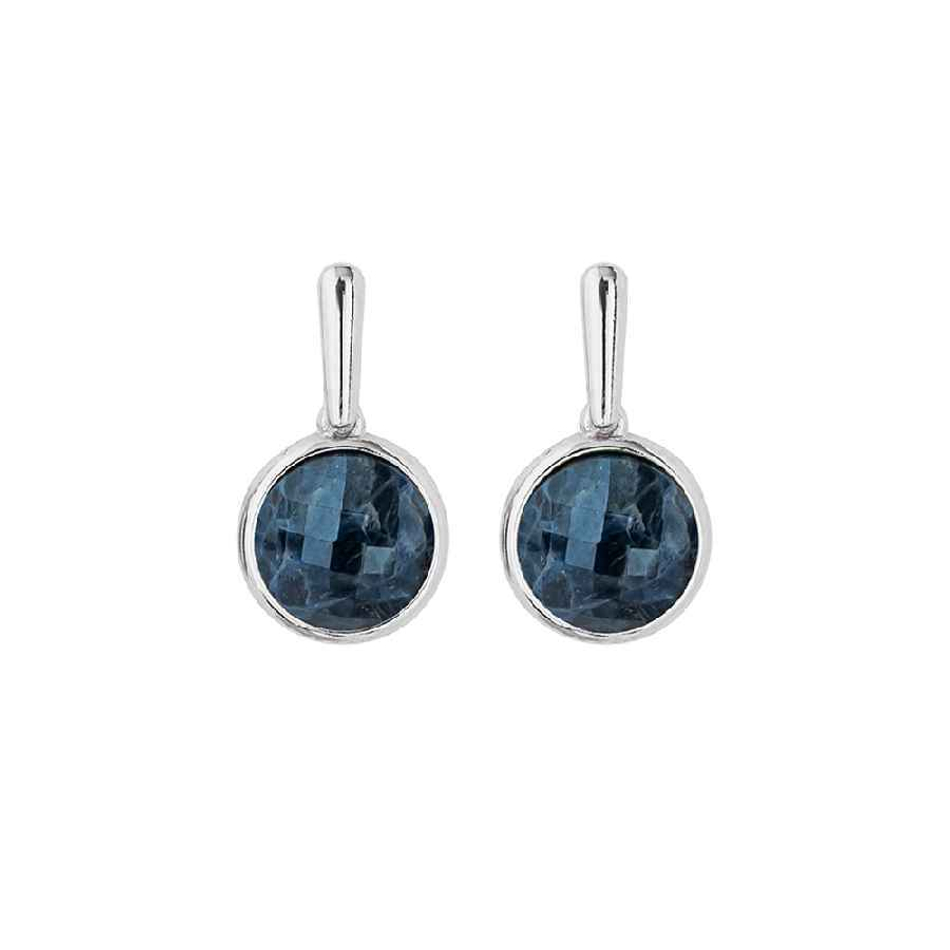 Серьги Possebon Pearl Sodalite A1993.22 BL/S