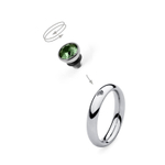 Шарм Qudo Bottone Erinite 5 мм 630057 G/S