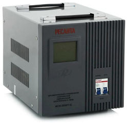 Стабилизатор напряжения Ресанта АСН-3000/1-Ц, Однофазный, 3кВт