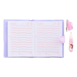 Блокнот детский Basir, с ручкой, формат А7, серия "Лапки", в подарочной упаковке, размер 10.3*8 см