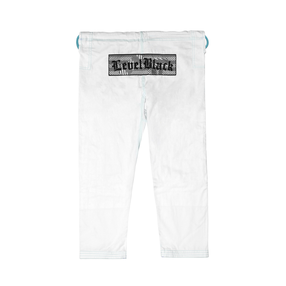 Кимоно Level x Black POWERTRIP V2 белое