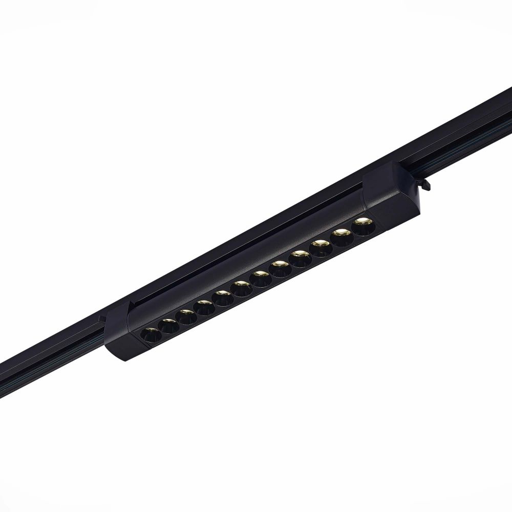 ST367.446.20 Св-к трек. Черный LED 1*20W 4000K 1 500Lm Ra&amp;gt;90 36° IP20 L387xW49xH54 170-240V Однофазная трековая система