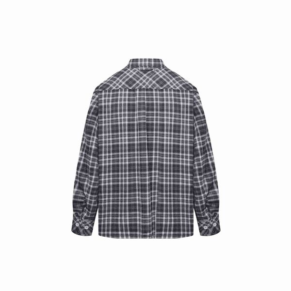 Рубашка Human Flannel Black - фото 20