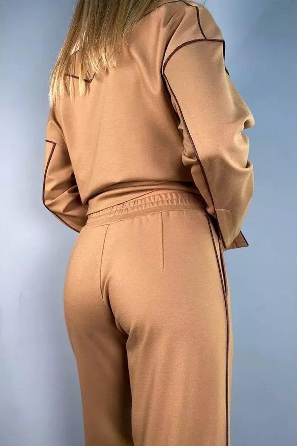 Брюки спортивные бежевые