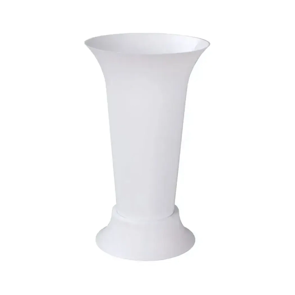 Ваза для цветов под срезку (D185мм,выс310мм) (белый)
