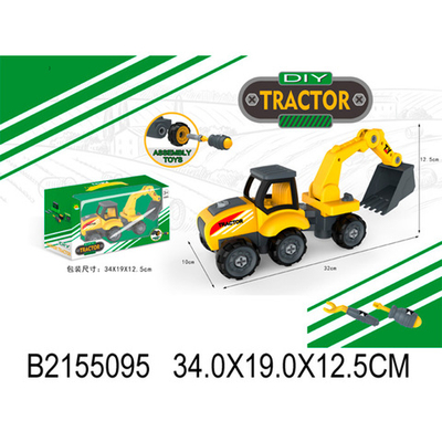 Конструктор 0597-1 Трактор в коробке СТОК