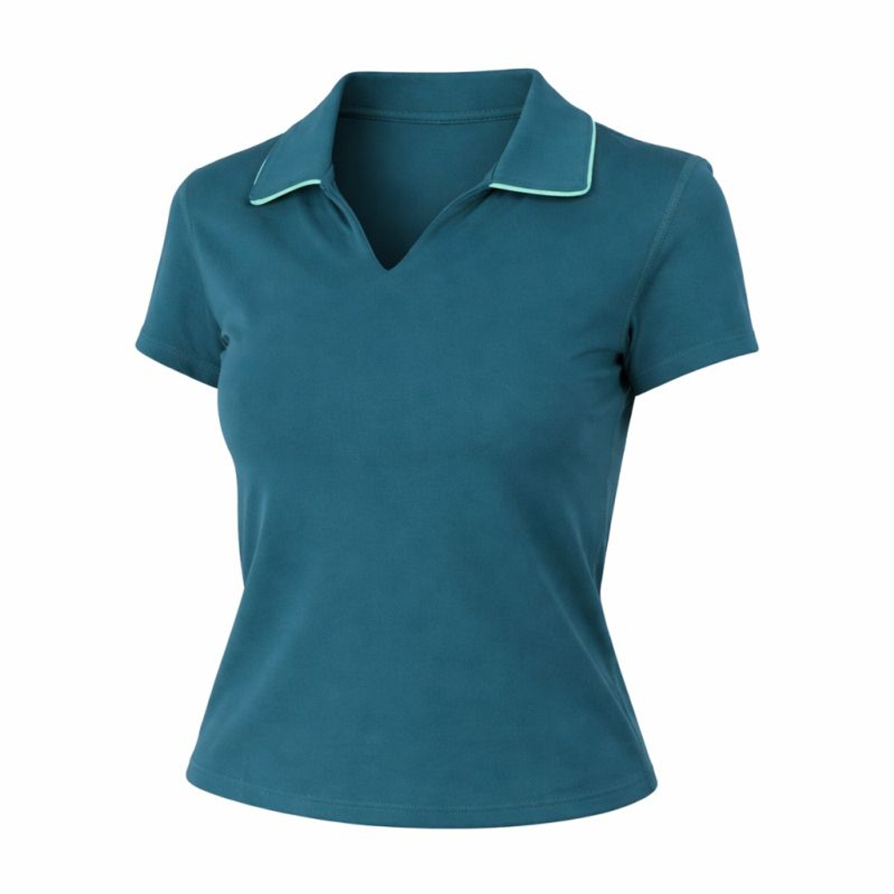 Женское поло New Balance Tournament - teal