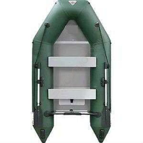 Лодка надувная YUKONA 300 TLК (без пайола, цвет - зеленый) NEW