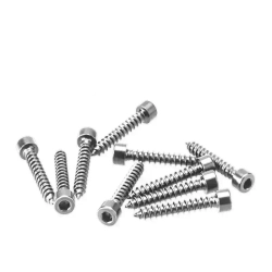 Саморезы под шестигранник, для динамиков, Винт саморез, 3 x 28mm 80 шт,Серебро