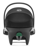 Коляска 3 в 1 Cybex Balios S Lux BLK и автокресло Aton B2 i-Size Volcano Black с базой isofix Base One Lava Grey с дождевиком