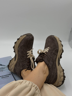 Кроссовки женские натуральная кожа арт. 20-4 "коричневый"