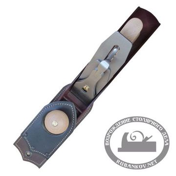 Держатель для рубанков (nn 5-8), кожаный, 247мм*84мм, с петлёй