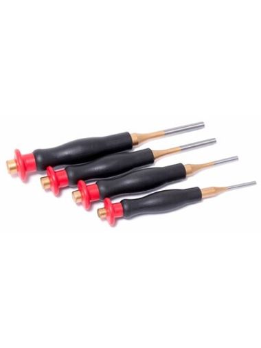 Набор выколоток с эргономическими рукоятками, 4пр.(3х140, 4х150, 5х160, 6х180мм), в блистере RockForce##Rock FORCE RF-6049