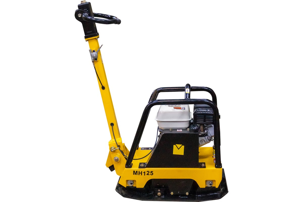 Реверсивная гидравлическая бензиновая виброплита Masalta Honda GX160, MH125-4 ВИБ168